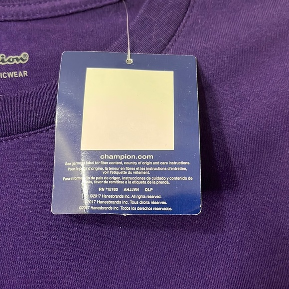 Champion MEN’s Long Sleeve Tee Shirt - Size L - Picture 8 of 9